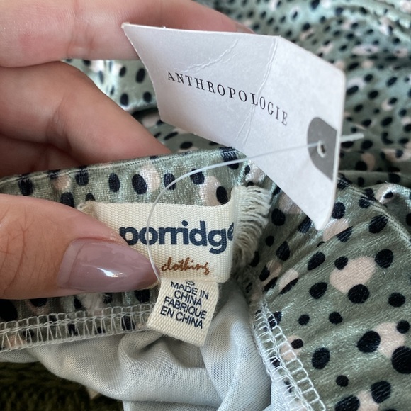 NWT Porridge by Anthropologie High Low Two Toned Skiry - Picture 10 of 10